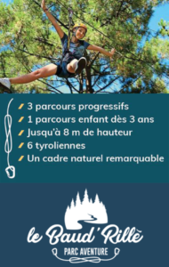 parcours aventure a rillé en touraine